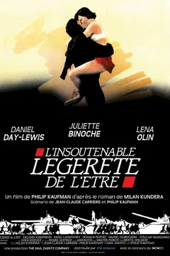 Affiche du film L'insoutenable légéreté de l'être