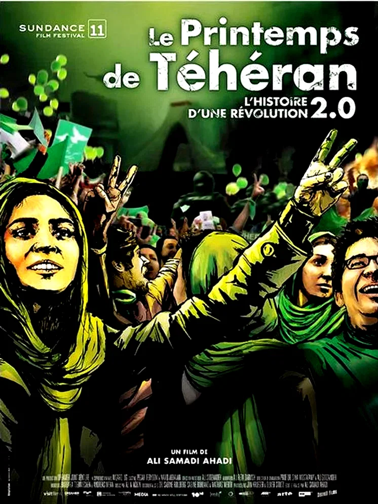 Affiche du film : Le Printemps de Téhéran - l'histoire d'une révolution 2.0