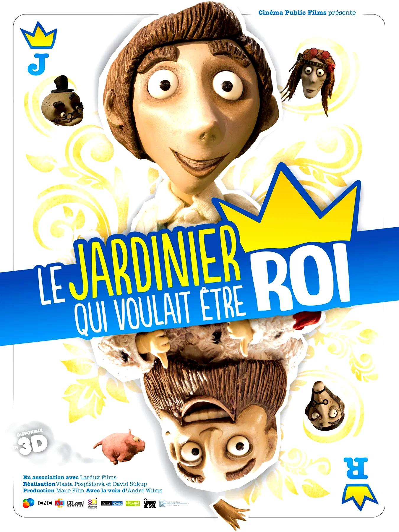 Affiche du film : Le jardinier qui voulait être roi