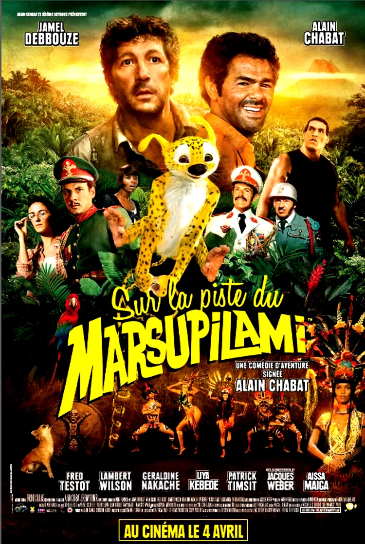 Affiche du film : Sur la piste du Marsupilami