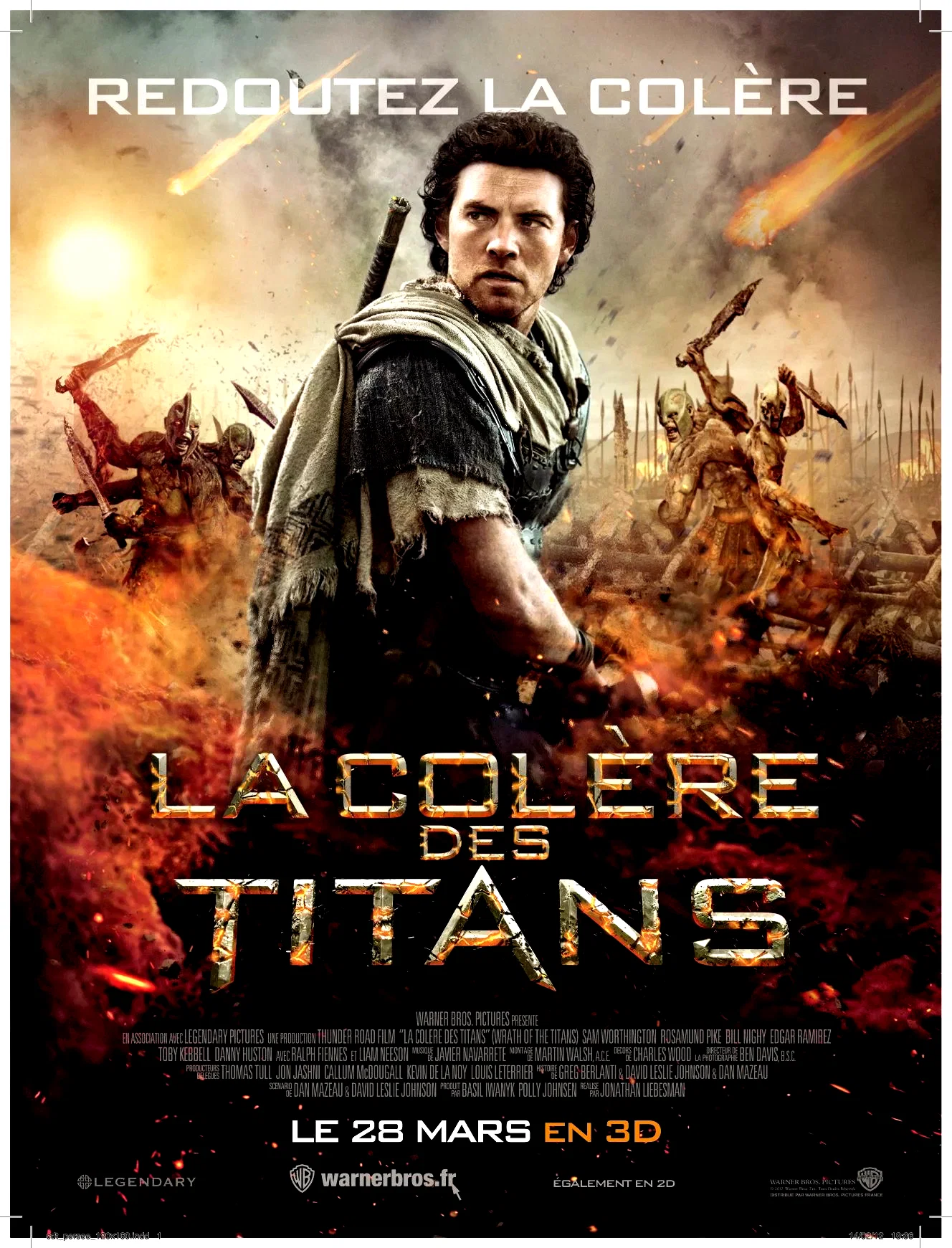 Affiche du film : La Colère des Titans