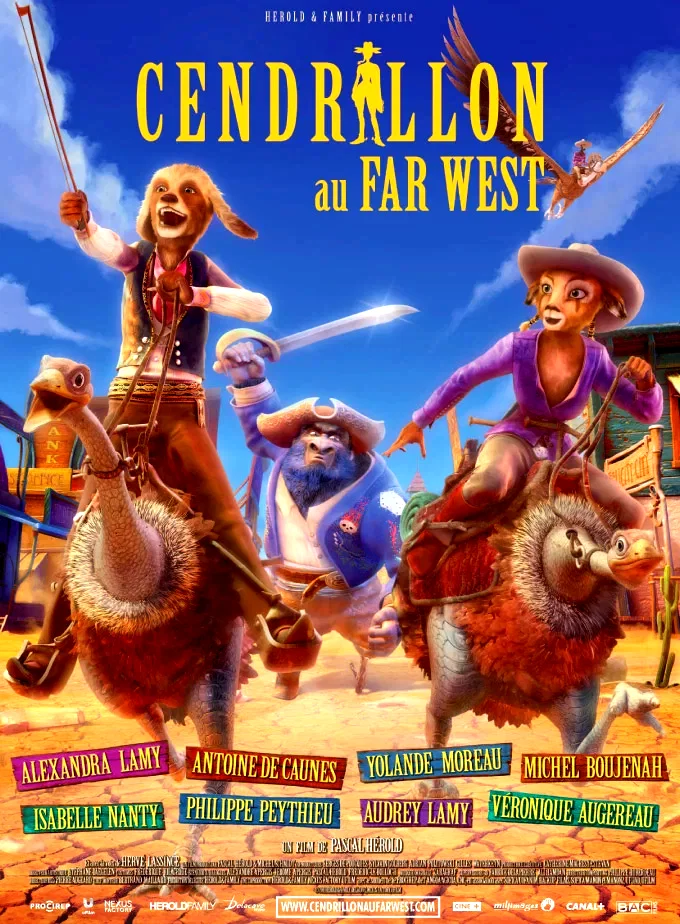Affiche du film : Cendrillon au Far West