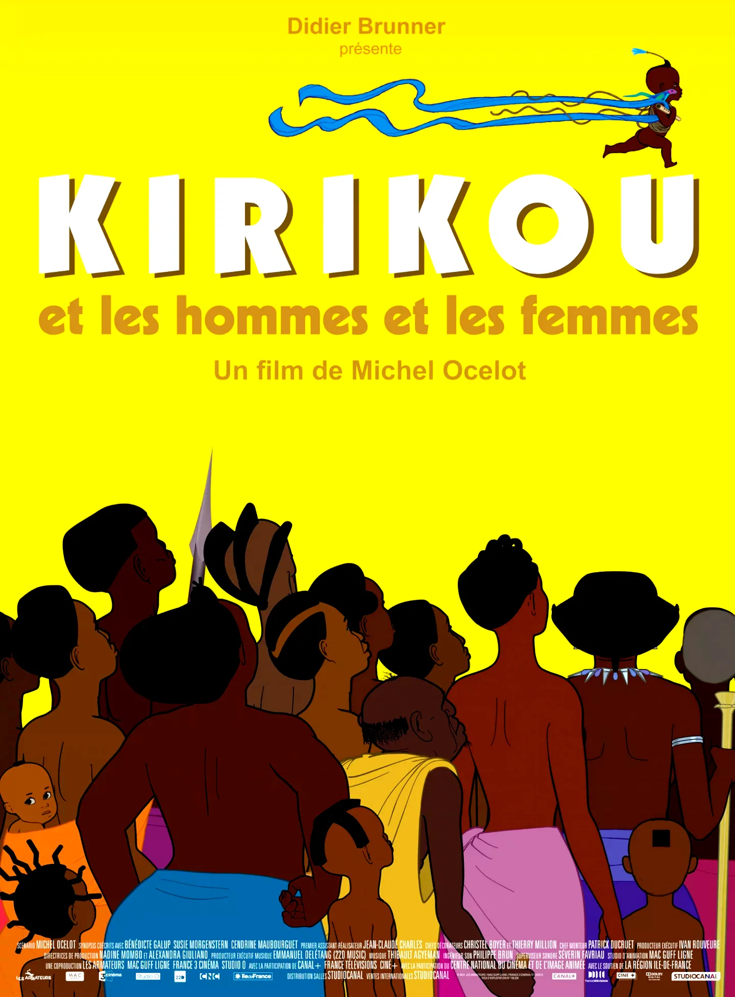 Affiche du film : Kirikou et les hommes et les femmes