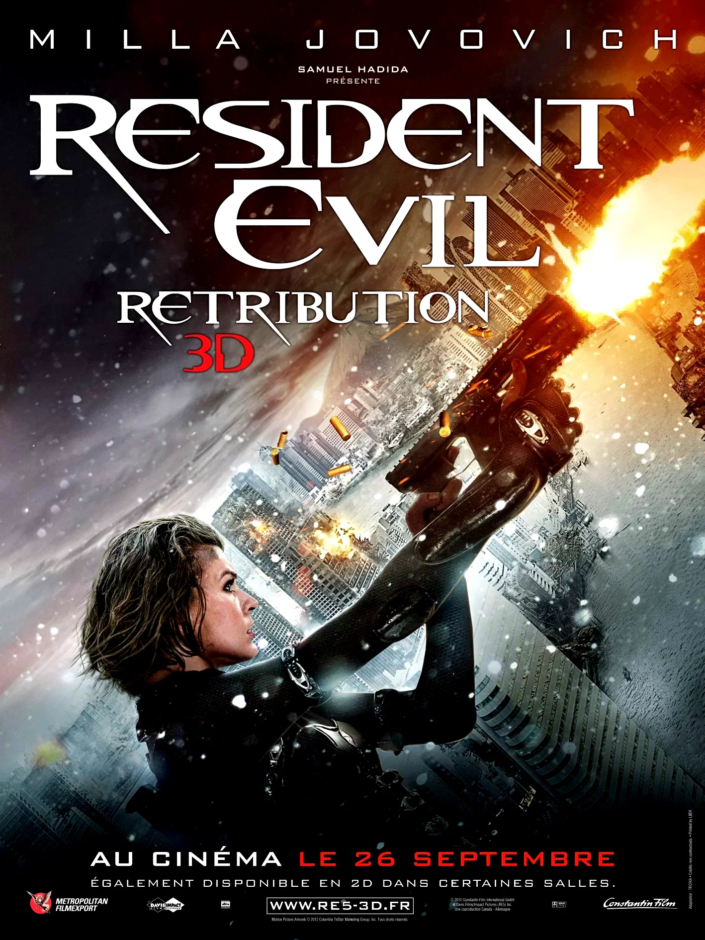 Affiche du film : Resident Evil 5 - Retribution