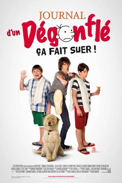 Affiche du film Journal d'un dégonflé : ça fait suer !