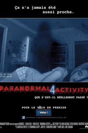 Affiche du film : Paranormal Activity 4 