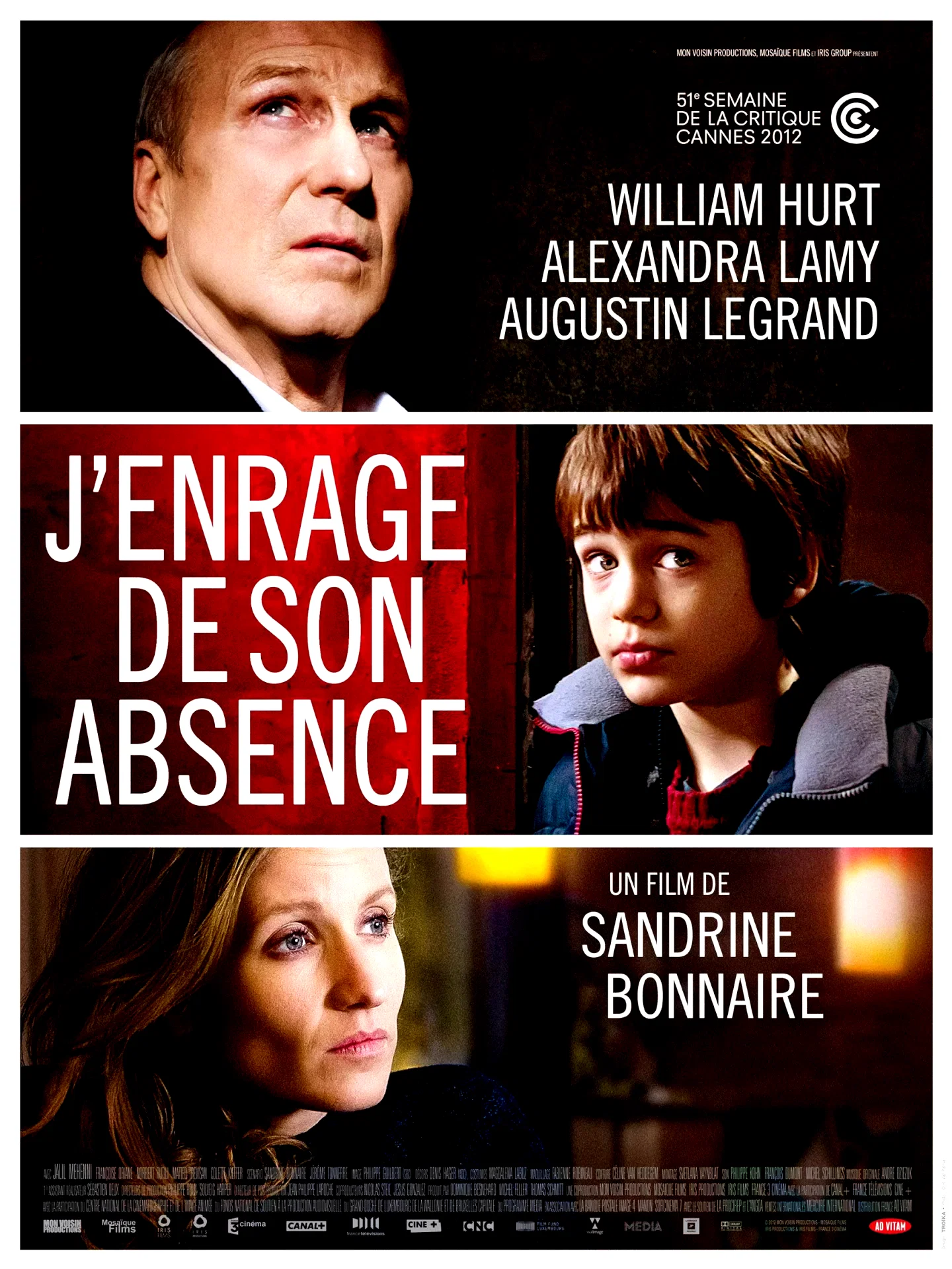 Affiche du film : J'enrage de son absence