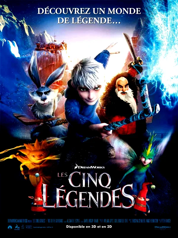 Affiche du film : Les Cinq Légendes