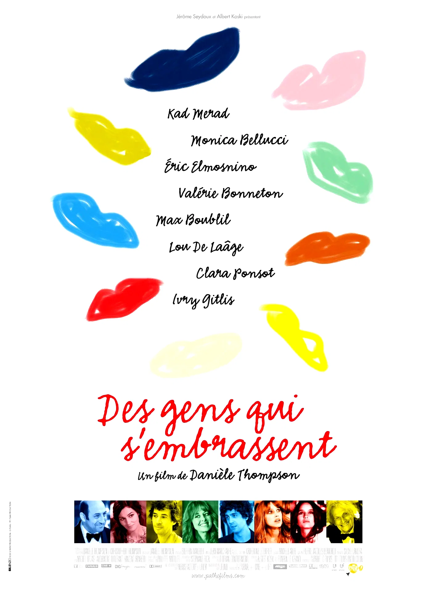 Affiche du film : Des Gens qui s'embrassent