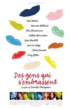 Affiche du film = Des Gens qui s'embrassent