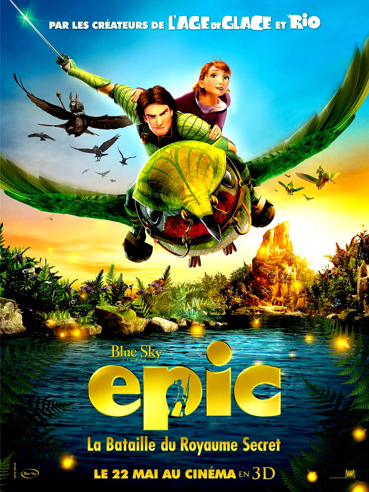 Affiche du film : Epic : la Bataille du Royaume Secret