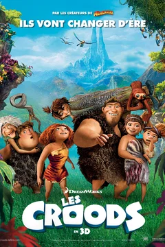 Affiche du film Les Croods