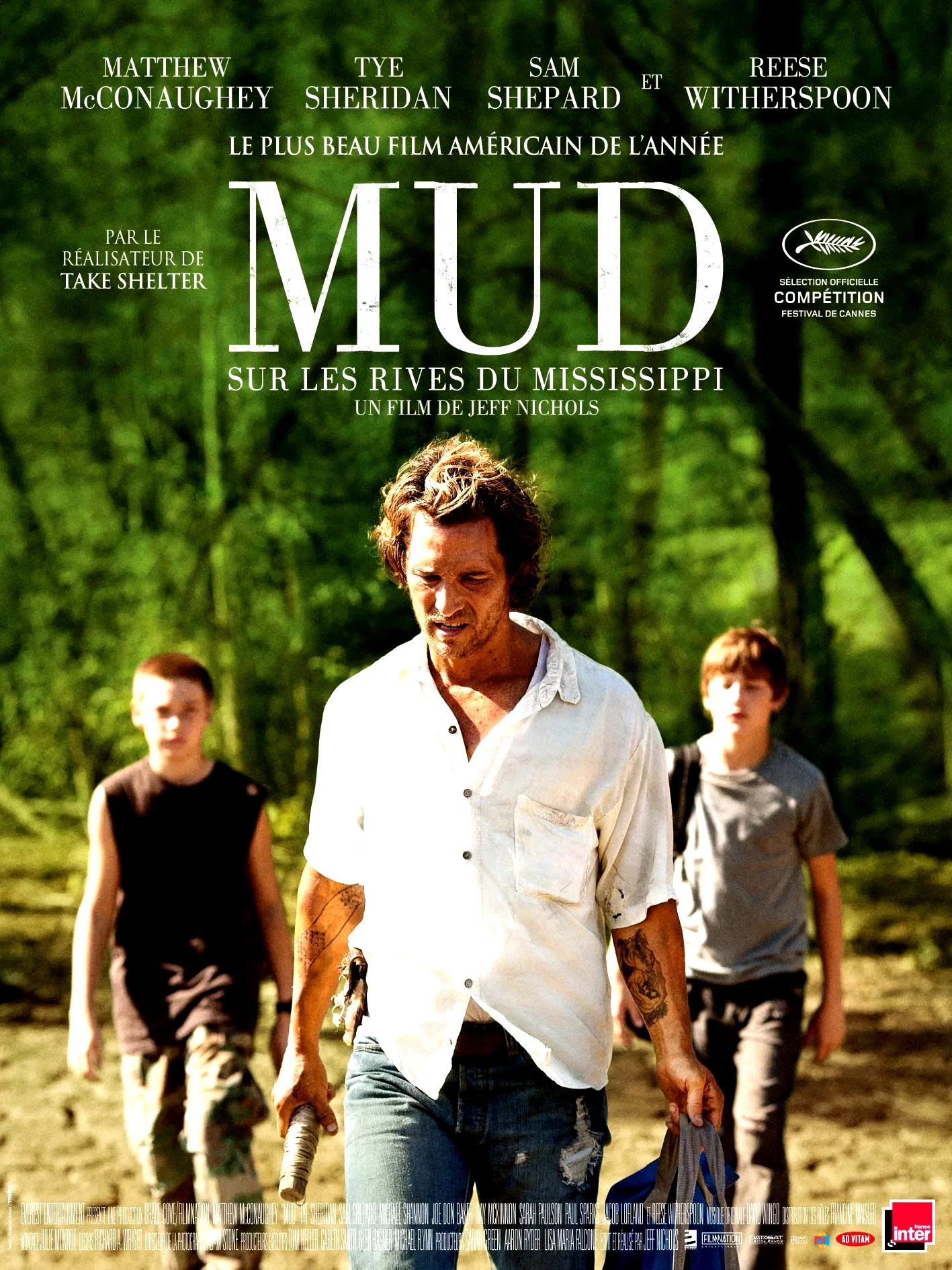 Affiche du film : Mud - Sur les rives du Mississippi