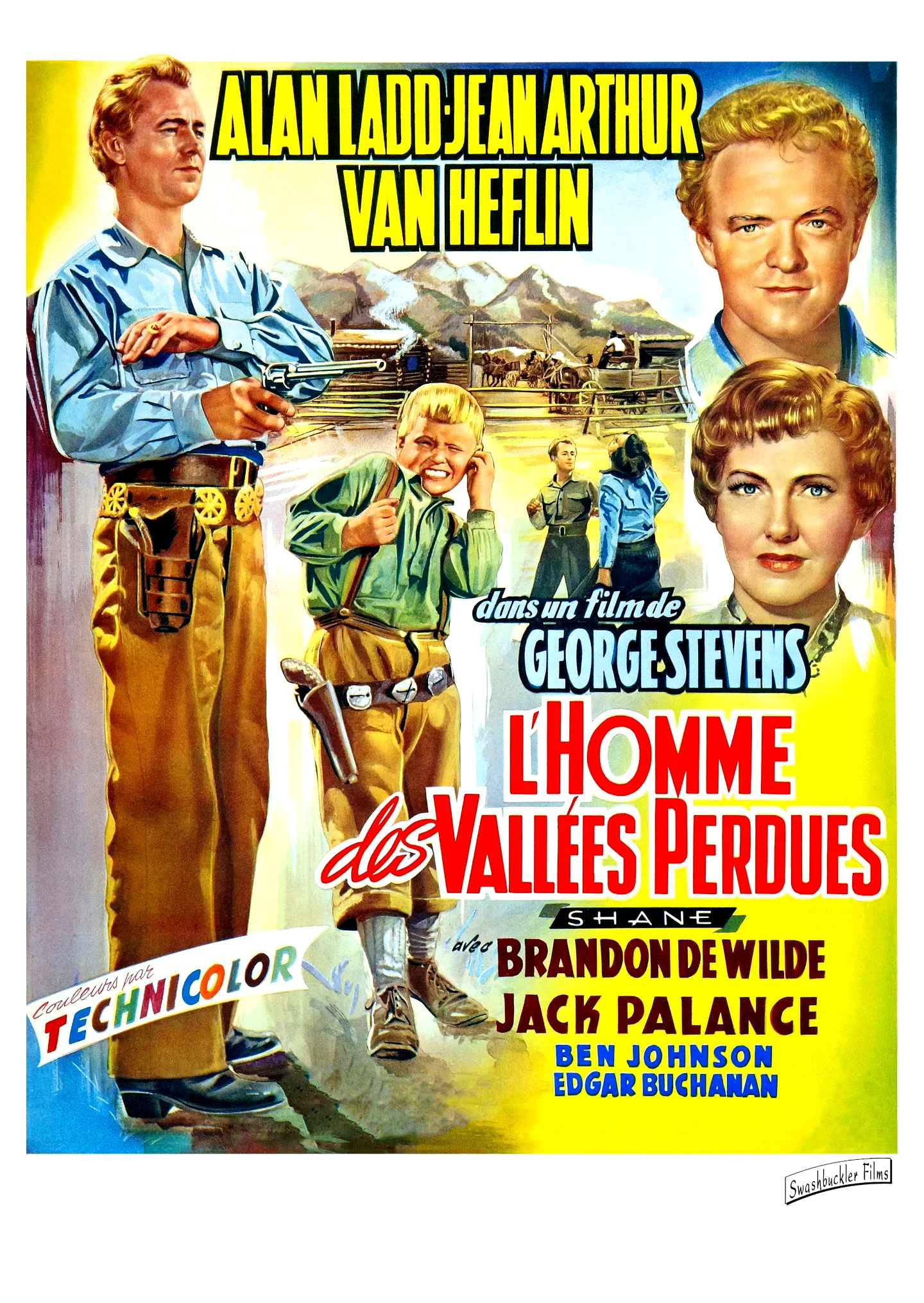 Affiche du film : L'Homme des Vallées Perdues