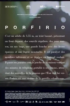 Affiche du film = Porfirio