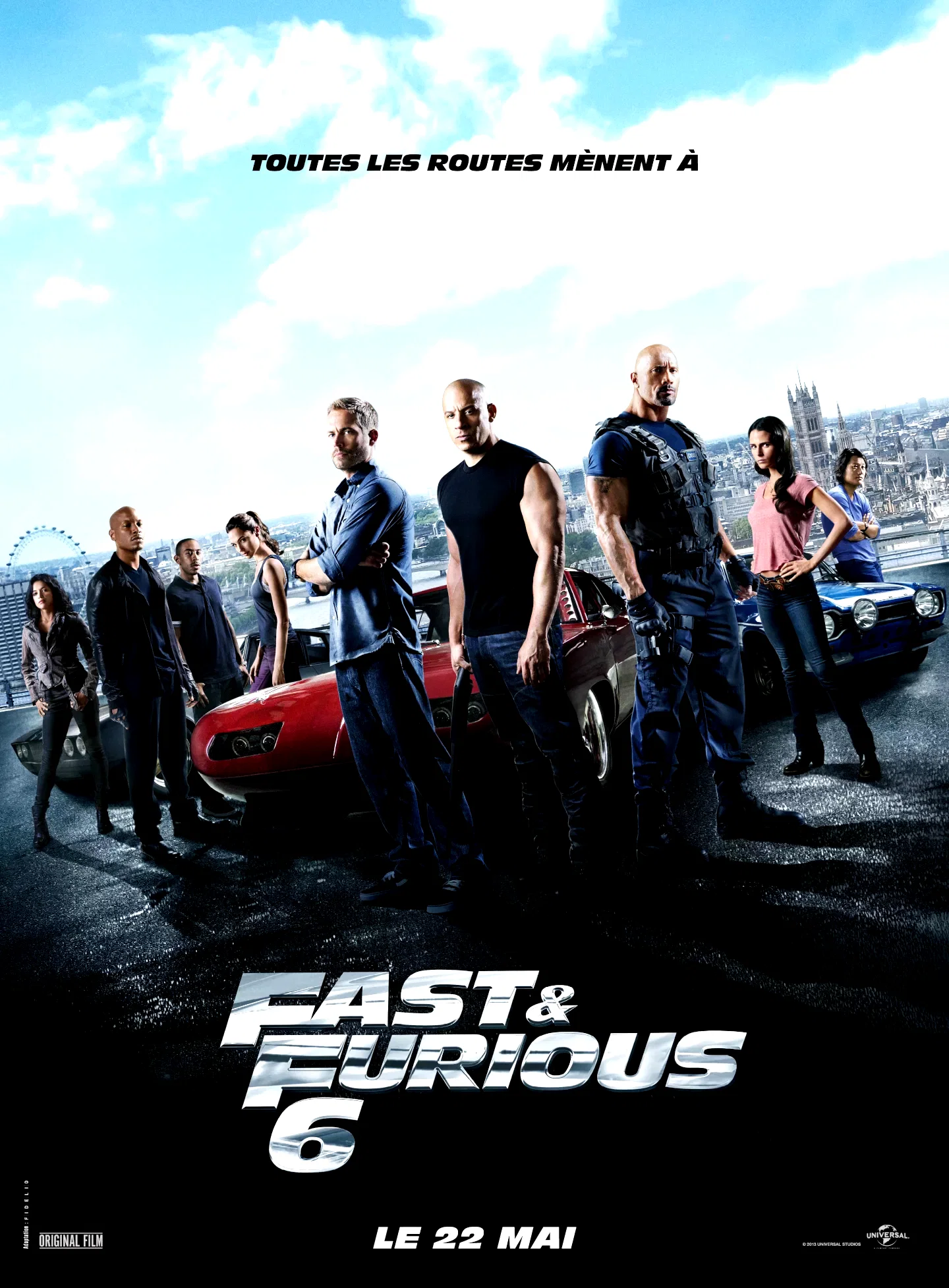 Affiche du film : Fast & Furious 6