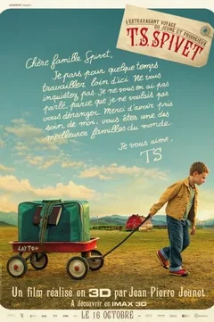 Affiche du film L'extravagant Voyage du jeune et prodigieux T.S Spivet