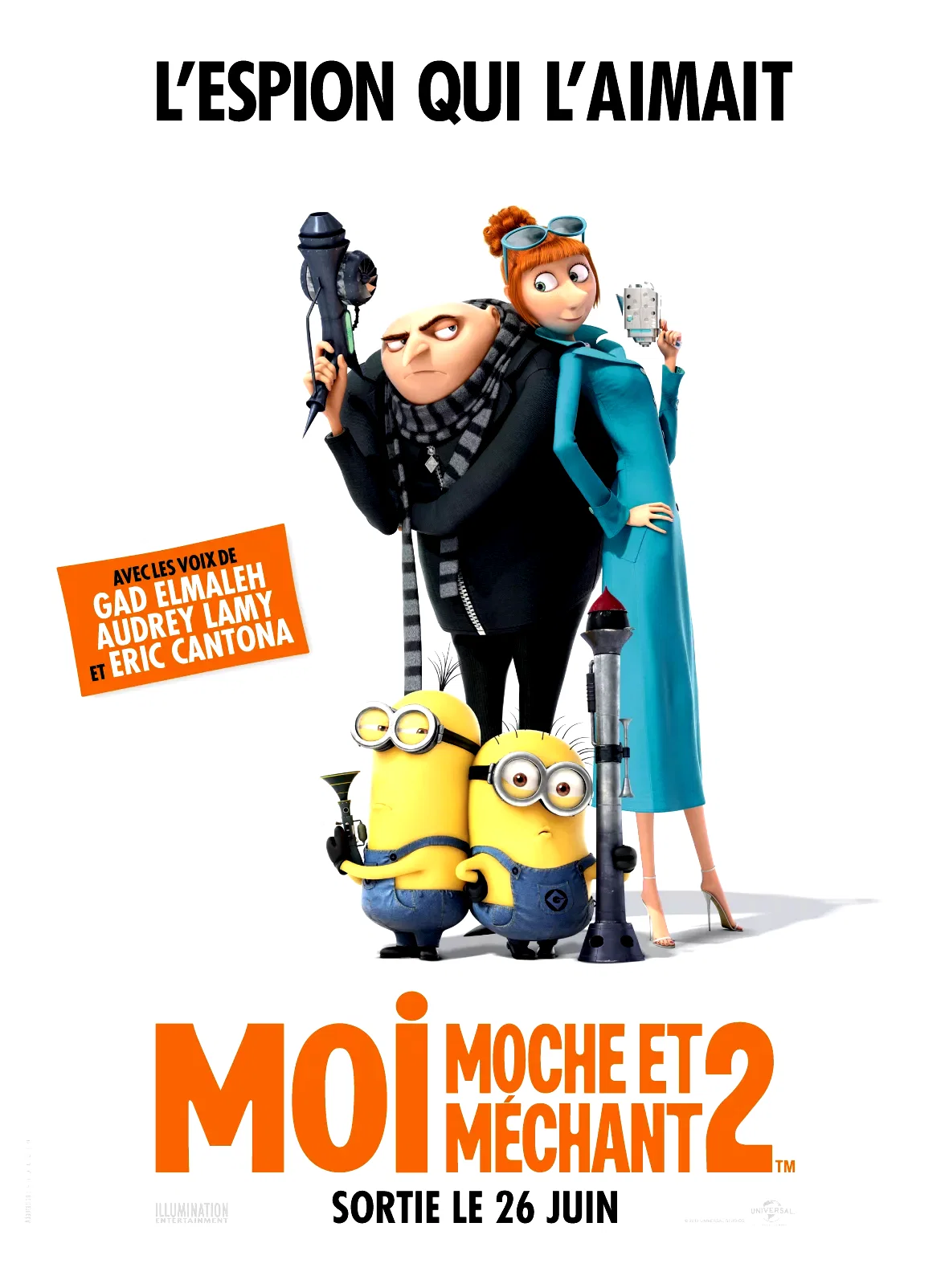 Affiche du film : Moi, moche et méchant 2