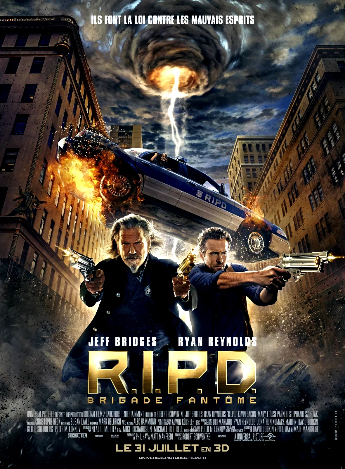 Affiche du film : R.I.P.D. Brigade Fantôme 