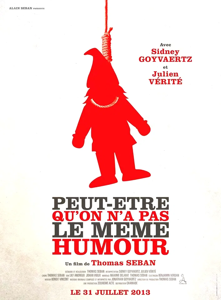 Affiche du film : Peut-être qu'on n'a pas le même humour