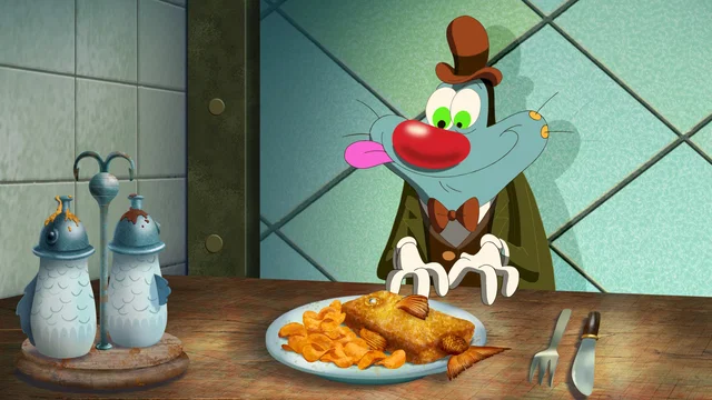 Photo du film : Oggy et les cafards