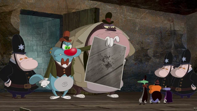 Photo du film : Oggy et les cafards