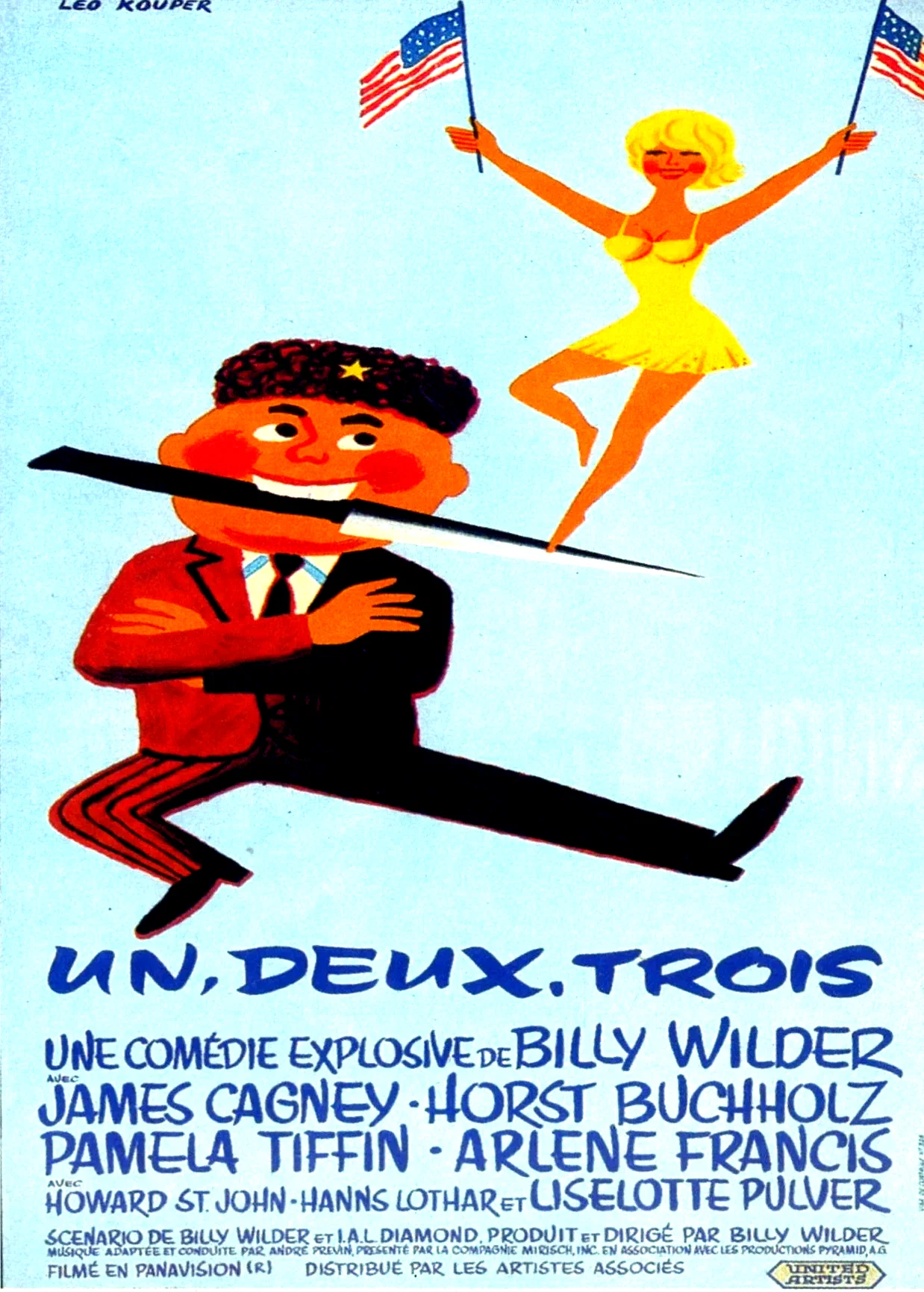 Affiche du film : Un deux trois