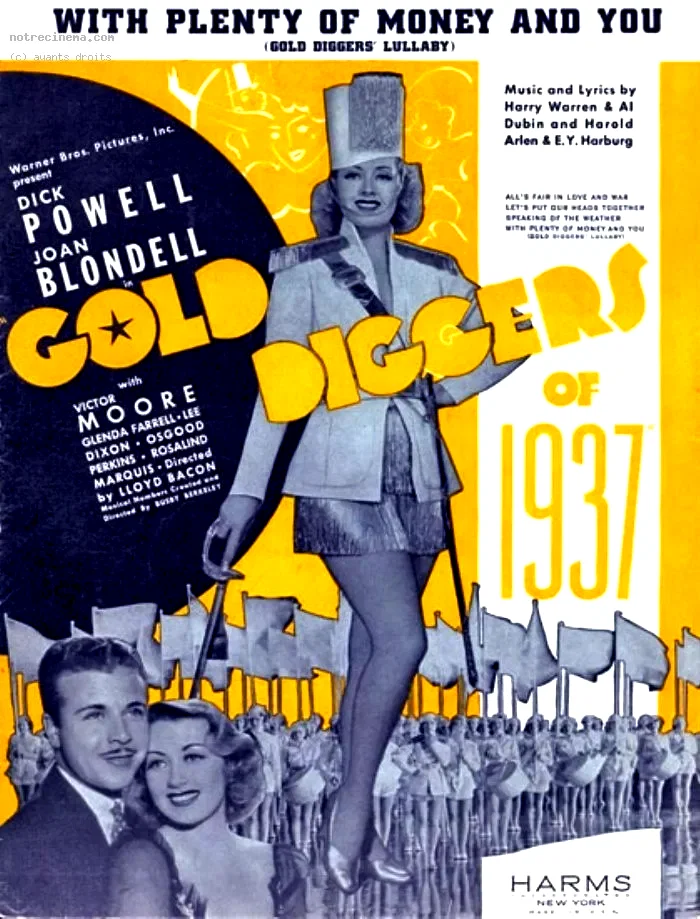 Affiche du film : Chercheuses d'or 1937