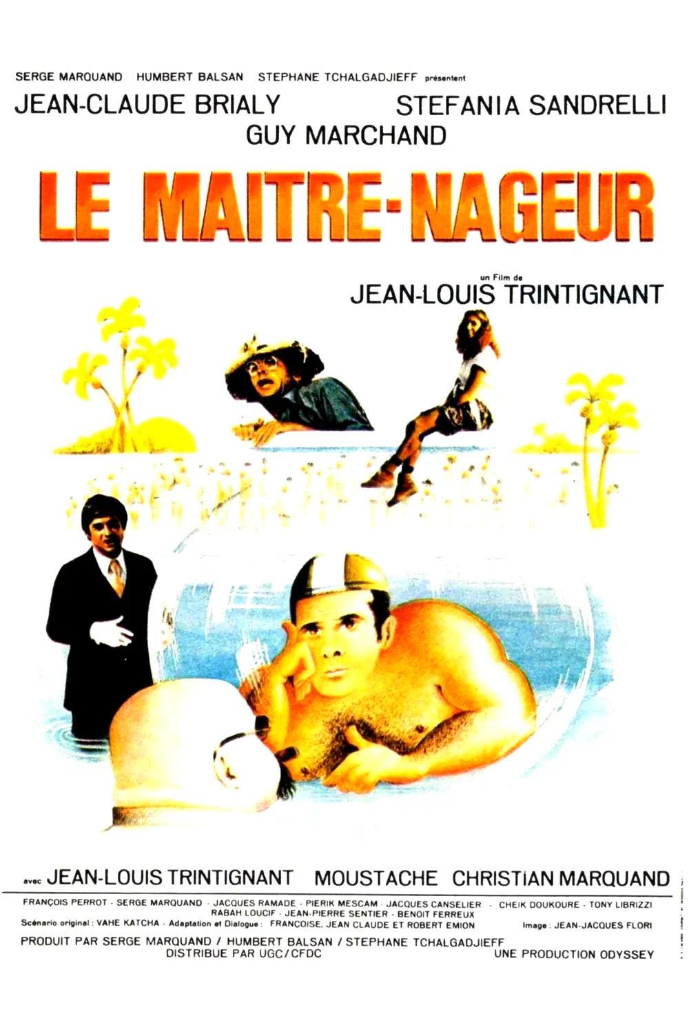 Affiche du film : Le maître nageur