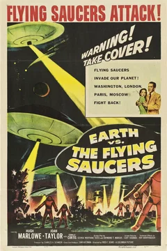 Affiche du film = Les soucoupes volantes attaquent