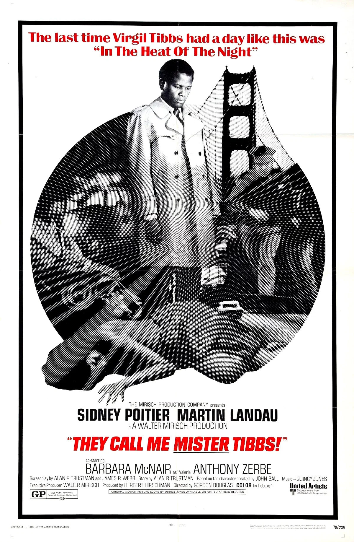 Affiche du film : Appelez moi monsieur tibbs
