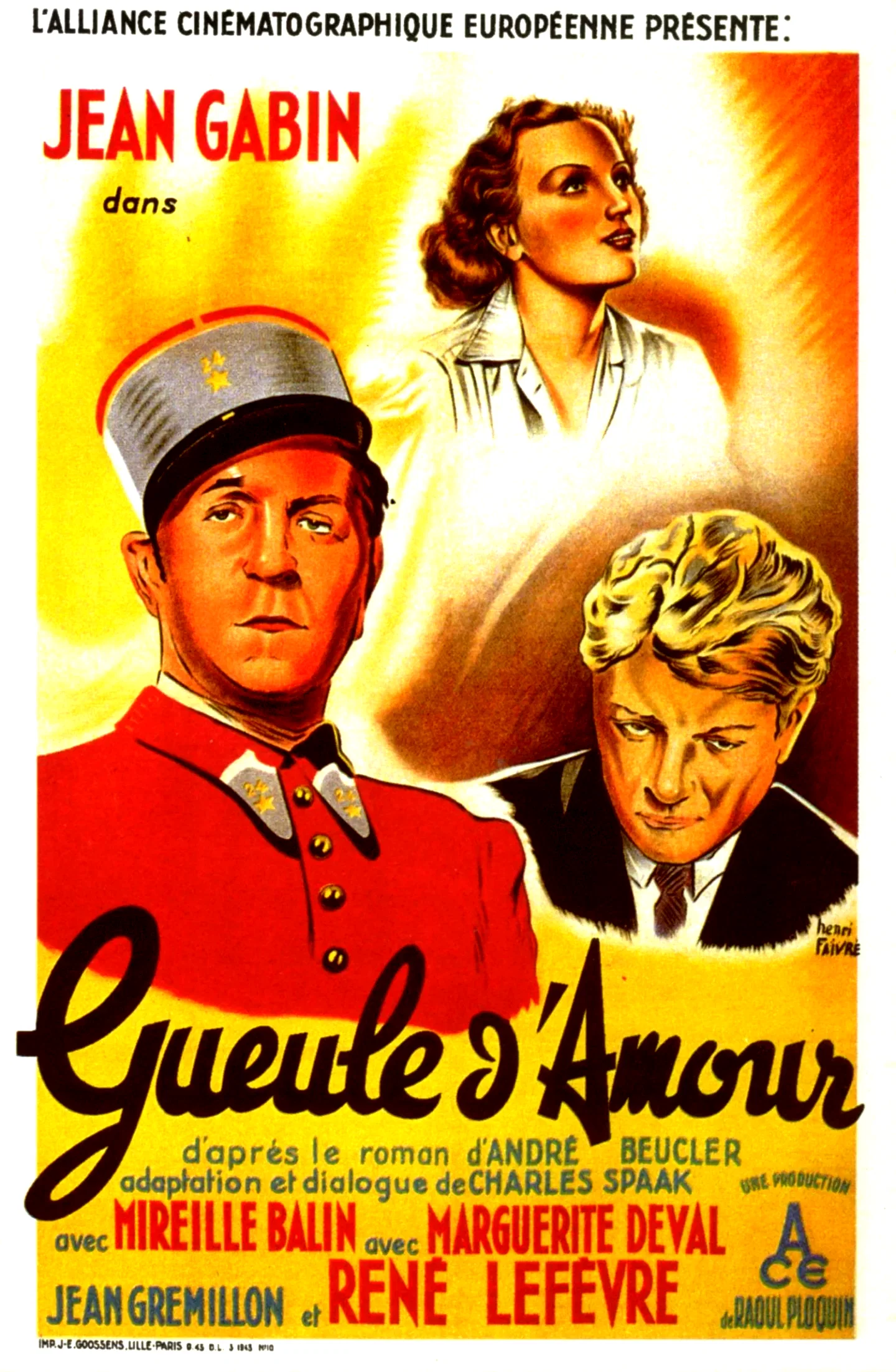 Affiche du film : Une gueule en or