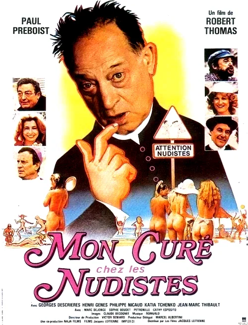 Affiche du film : Mon curé chez les nudistes