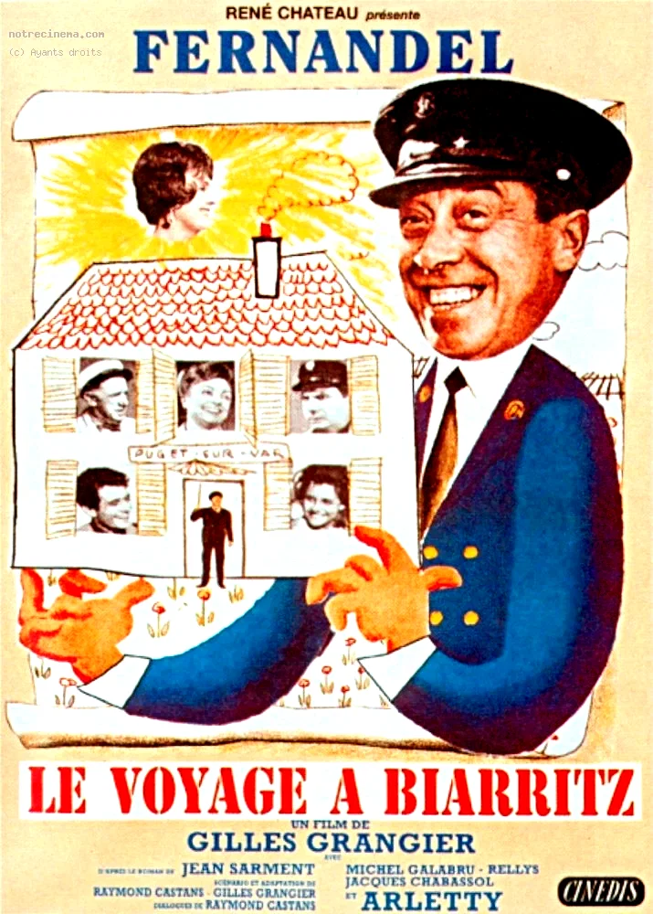 Affiche du film : Le voyage à Biarritz