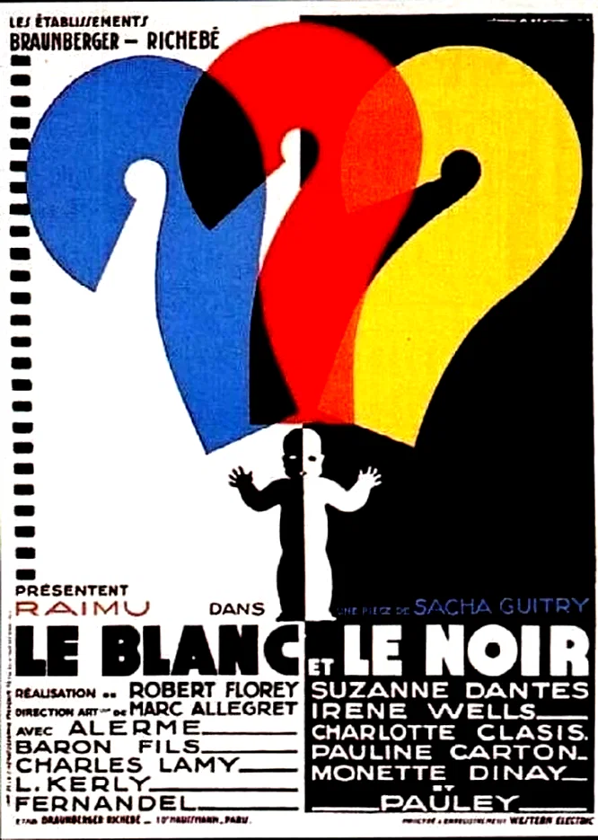 Affiche du film : Le blanc et le noir