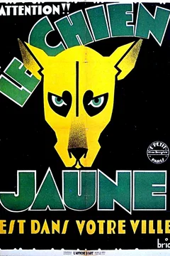 Affiche du film Le chien jaune