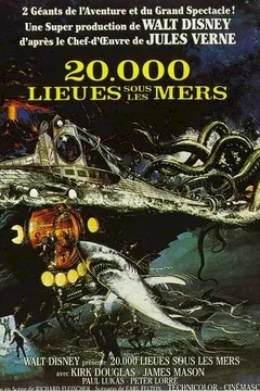 Affiche du film 20 000 lieues sous les mers