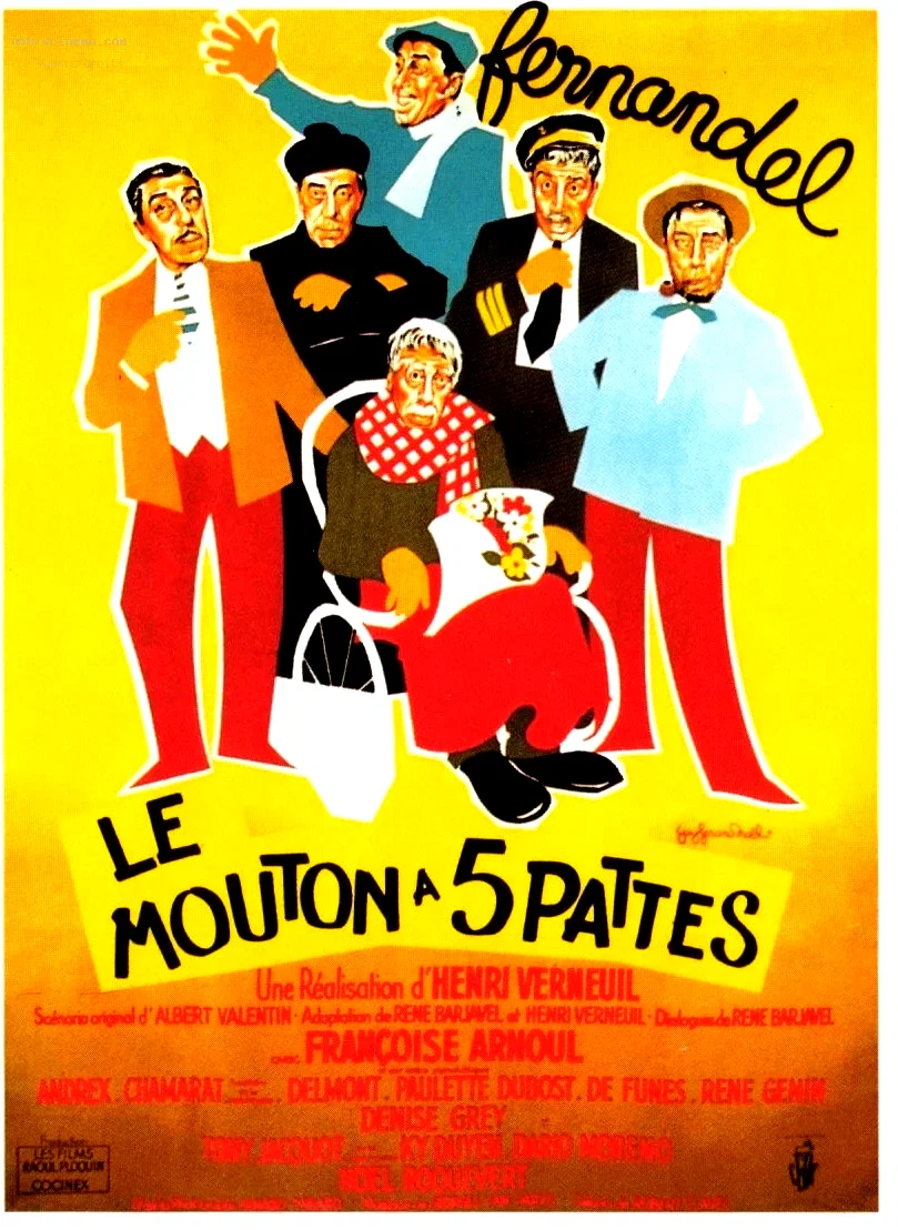Affiche du film : Le mouton a cinq pattes