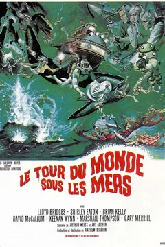 Affiche du film Le tour du monde sous les mers