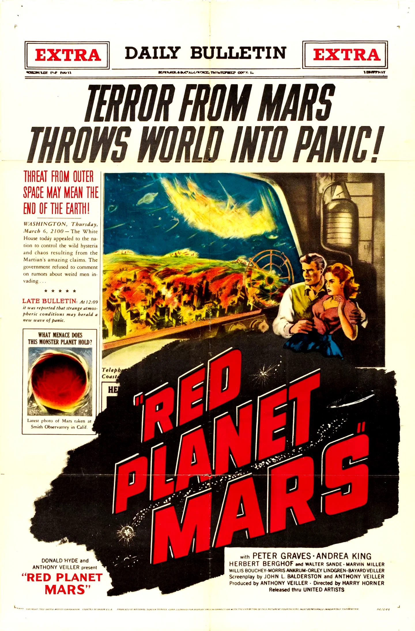 Affiche du film : Red planet mars