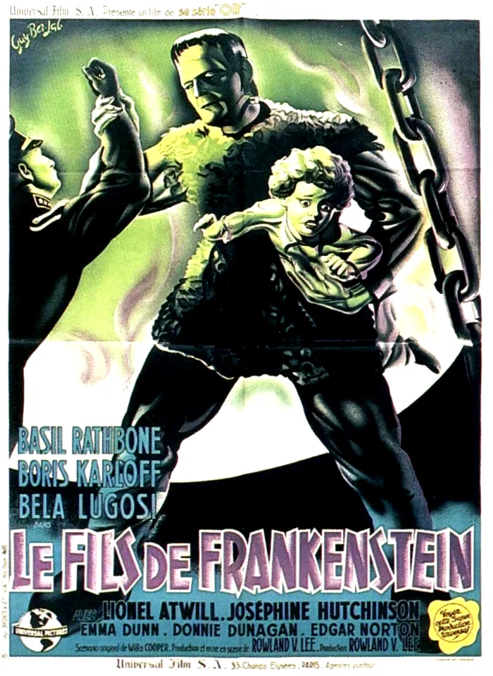 Affiche du film : Le fils de frankenstein