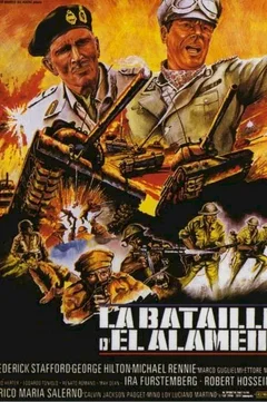 Affiche du film La bataille d'el alamein
