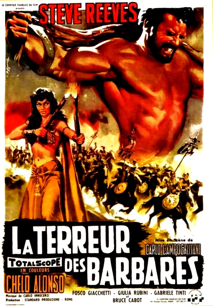 Affiche du film : La terreur des barbares
