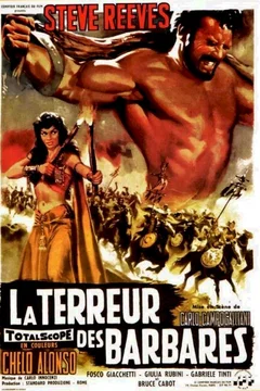 Affiche du film La terreur des barbares