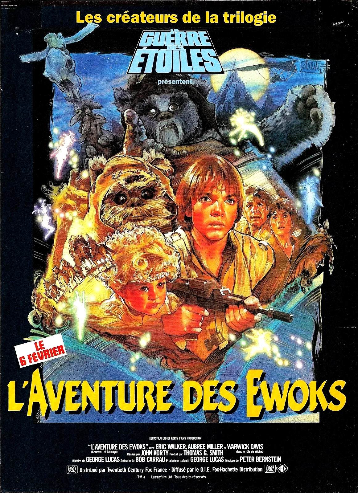 Affiche du film : L'aventure des ewoks