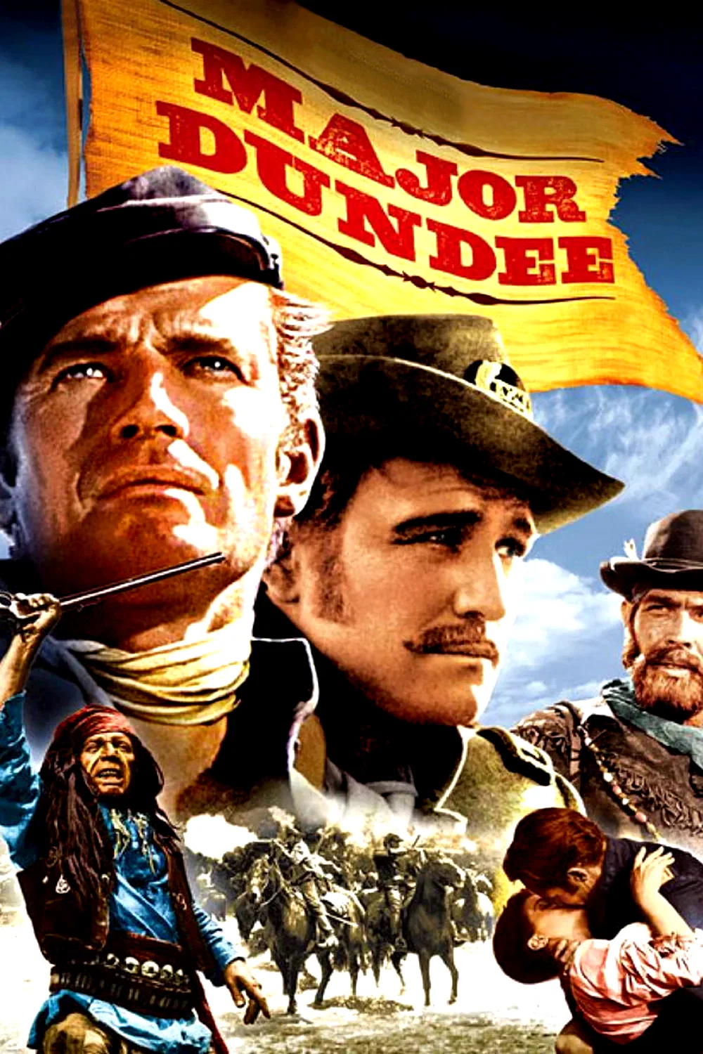 Affiche du film : Major dundee
