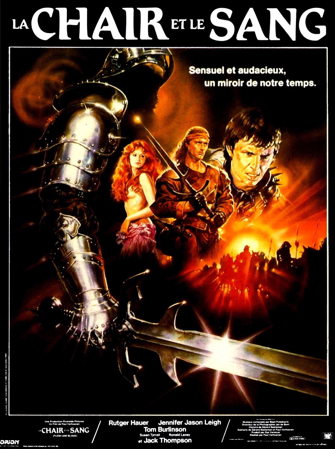 Affiche du film : La chair et le sang