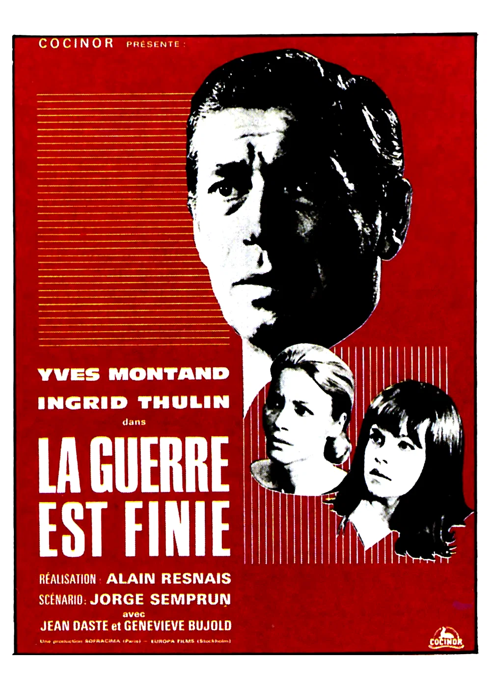Affiche du film : La guerre est finie