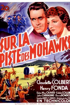 Affiche du film Sur la piste des Mohawks