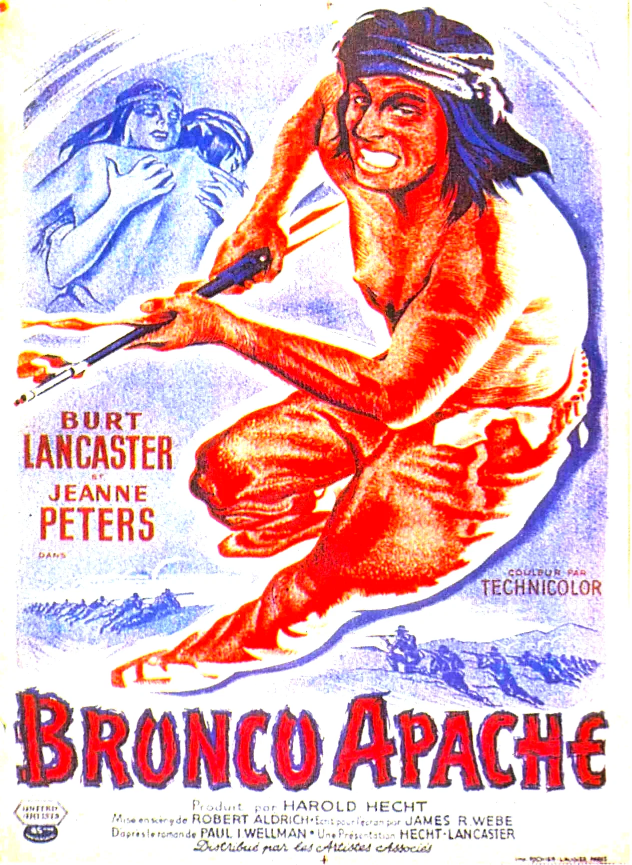 Affiche du film : Bronco apache